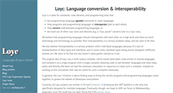 Desktop Screenshot of loyc.net