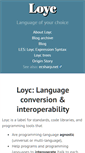 Mobile Screenshot of loyc.net